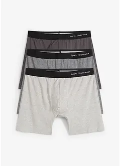 Lot de 3 boxers mi-longs, bonprix