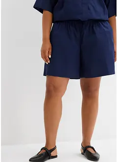 Short 100% coton avec taille élastiquée, bonprix