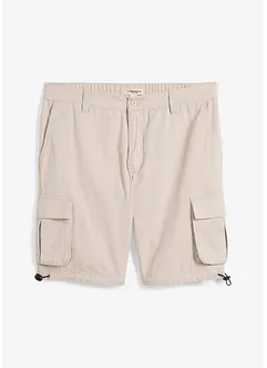 Bermuda cargo à taille élastiquée, Regular, bonprix