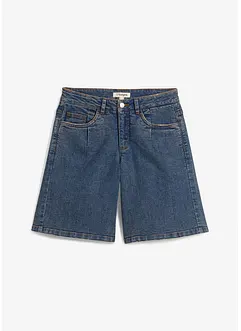 Bermuda en jean, taille mi-haute, bonprix