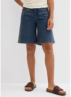 Bermuda en jean, taille mi-haute, bonprix