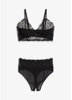 Brassière et string taille haute ouvert (ens. 2 pces), bonprix