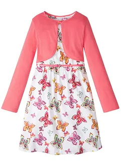 Robe + ceinture + boléro (ens. 3 pces), bonprix