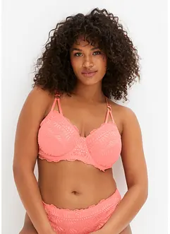 Soutien-gorge minimiseur avec broderies filigranées, bonprix