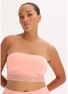 Lot de 2 soutiens-gorge bandeau coton, bonprix