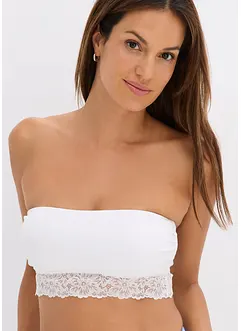 Lot de 2 soutiens-gorge bandeau coton, bonprix