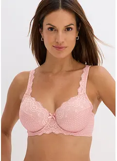 Lot de 2 soutiens-gorge à armatures et dentelle, bonprix