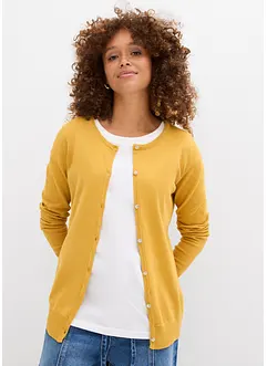Gilet ajusté en fine maille, bonprix