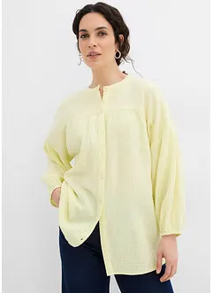 Chemisier oversize en gaze de coton, bonprix