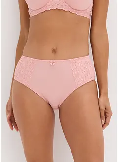 Lot de 2 slips Maxi avec dentelle, bonprix