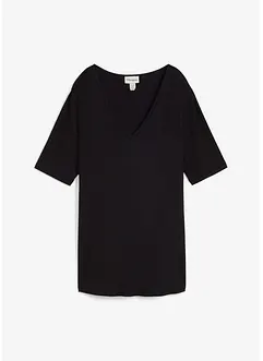 T-shirt long en viscose douce, bonprix