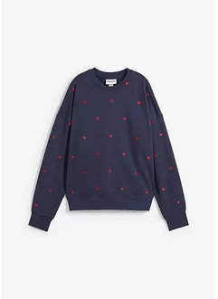 Sweat oversize avec broderies, bonprix