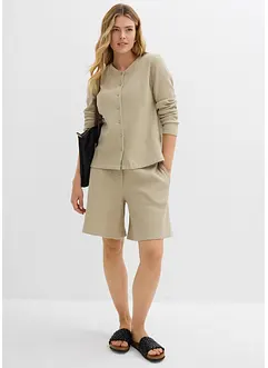 Gilet en jersey 100% coton, bonprix