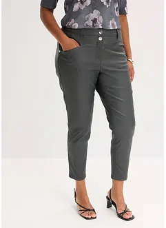 Pantalon extensible et brillant, bonprix