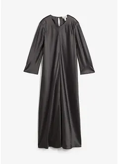 Robe midi en satin brillant, bonprix