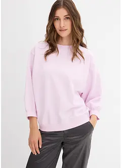 Sweat oversize 100% coton, bonprix