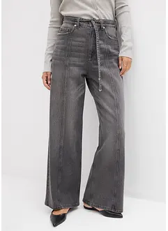 Jean large taille haute, bonprix
