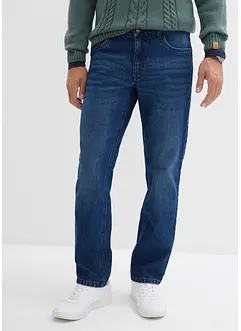 Jean droit extensible, loose, bonprix