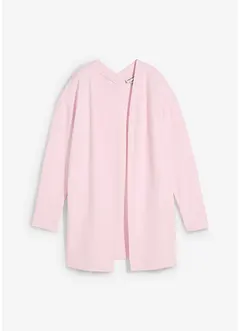 Long gilet molletonné en coton mélangé, bonprix