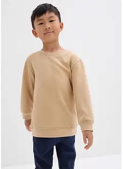 Lot de 2 sweats en coton mélangé, bonprix