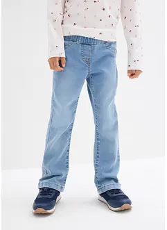 Jean bootcut taille mi-haute élastiquée, bonprix