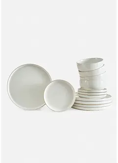 Set de vaisselle (12 pces), bonprix