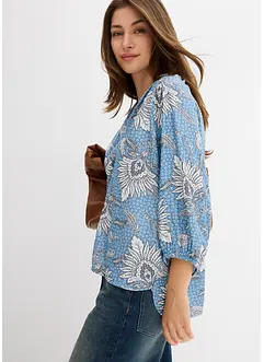 Blouse douce en viscose mélangée, bonprix