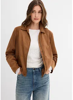 Veste en suédine, bonprix