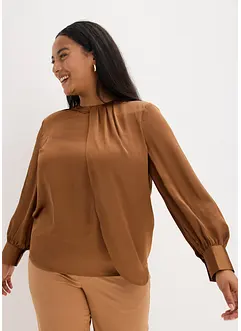 Blouse en satin fluide, bonprix