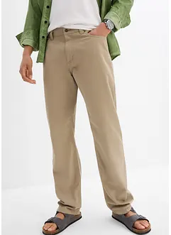 Pantalon en twill, Regular Fit, Straight, bonprix