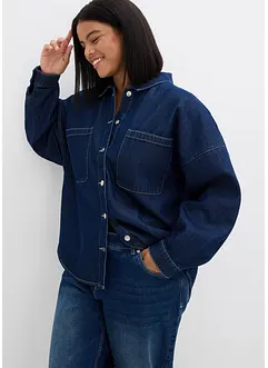 Surchemise oversize en jean 100% coton, bonprix