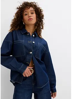 Surchemise oversize en jean 100% coton, bonprix