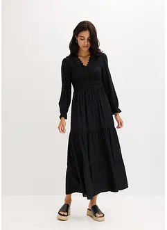 Robe longue avec dentelle, bonprix
