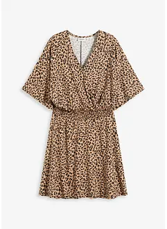 Robe en jersey style portefeuille, bonprix