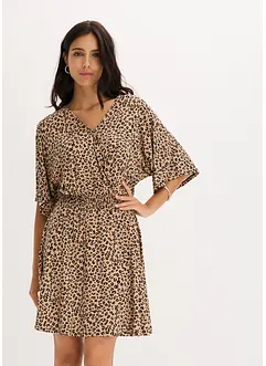 Robe en jersey style portefeuille, bonprix