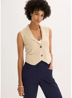 Gilet sans manches en maille, bonprix