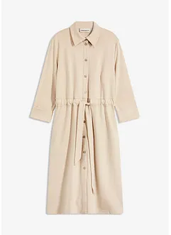 Robe-chemise en jersey milano, bonprix