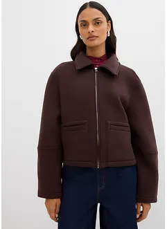 Veste courte en matière néoprène, bonprix