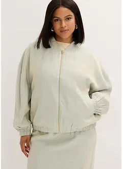Blouson en matière brillante, bonprix