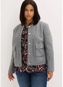 Blouson effet tweed, bonprix