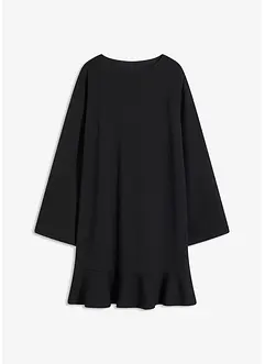 Robe courte à base volantée en jersey Milano, bonprix