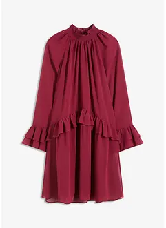 Robe en mousseline avec volants, bonprix