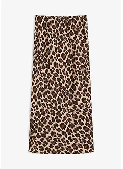 Jupe midi en satin fluide, bonprix