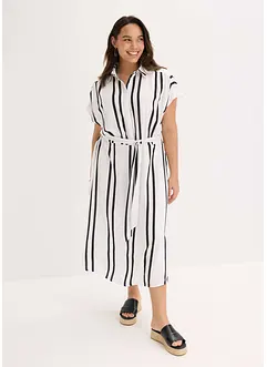 Robe-chemise en viscose fluide, bonprix