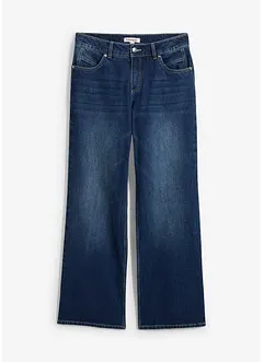 Jean droit, taille mi-haute, bonprix