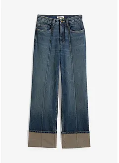 Jean droit, taille haute, bonprix