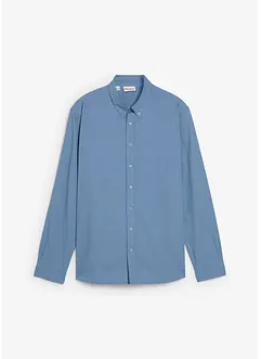 Chemise 100% coton avec applications coudes, bonprix