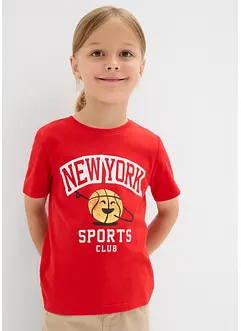 Lot de 2 T-shirts 100% coton, bonprix