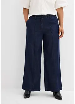 Jean large taille haute, super doux, bonprix