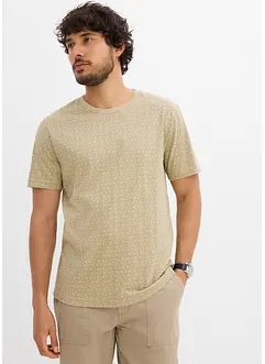 T-shirt 100% coton à l’imprimé minimaliste, bonprix
